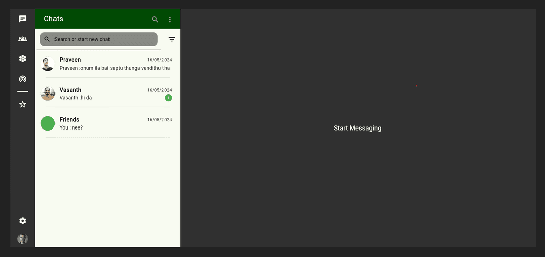 Persistent Distributed Chat App